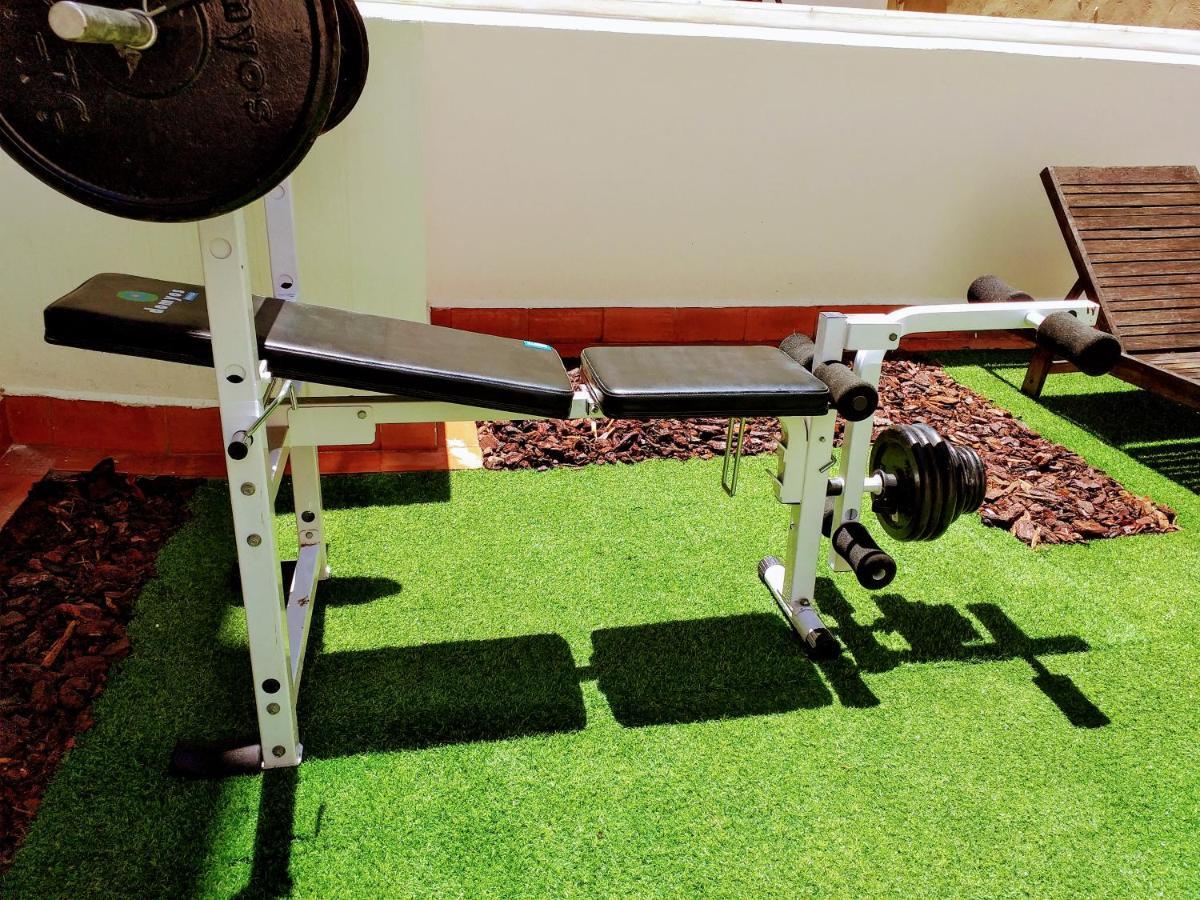 LARGE Apartment with large&sunny Terrace - Garden&Outdoor Gym , ALICANTE CENTRE Buitenkant foto